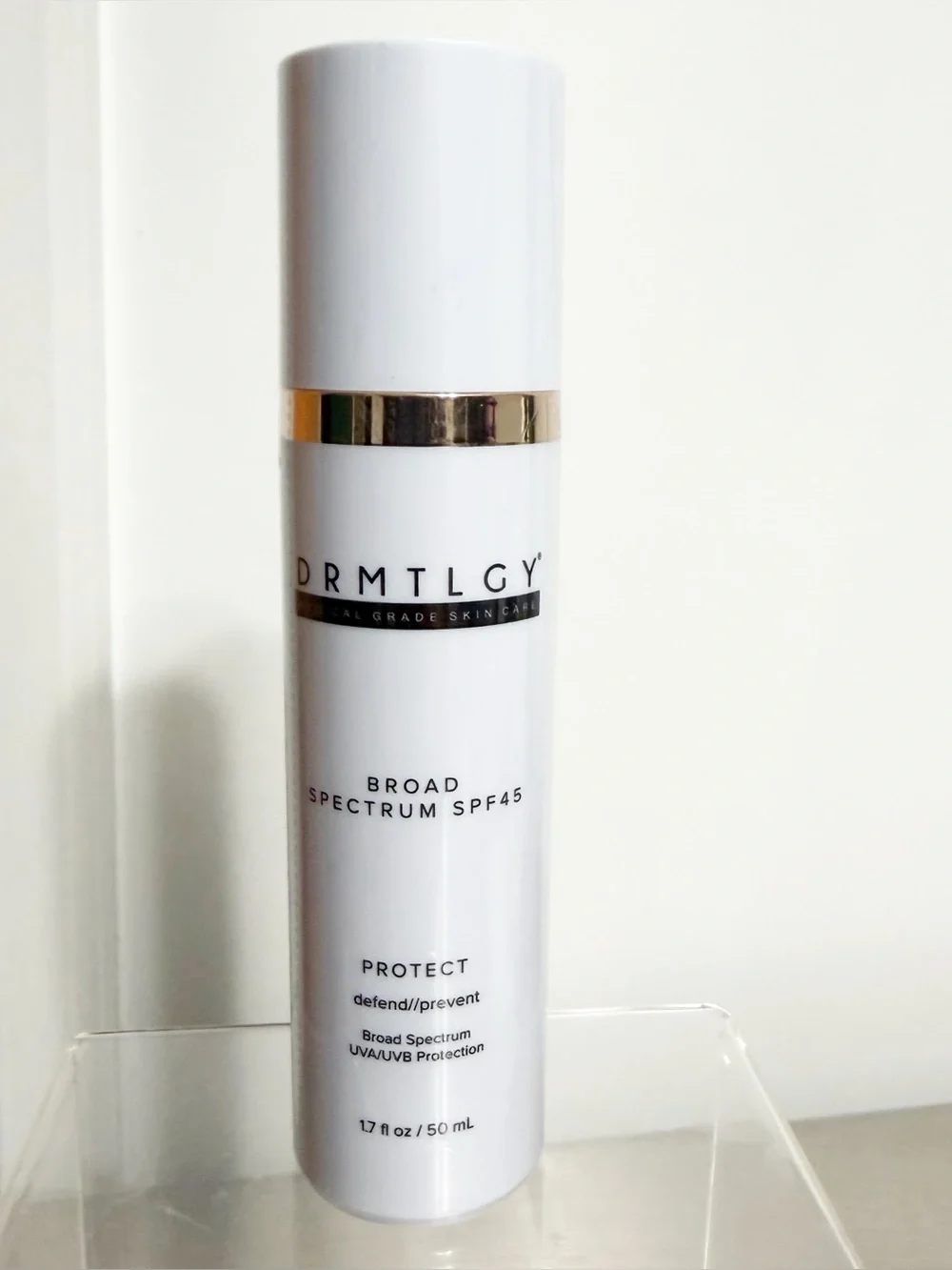 DRMTLGY Protect Broad Spectrum SPF 45 Sunscreen 50mL Exp 11/2026 ~ New / Sealed